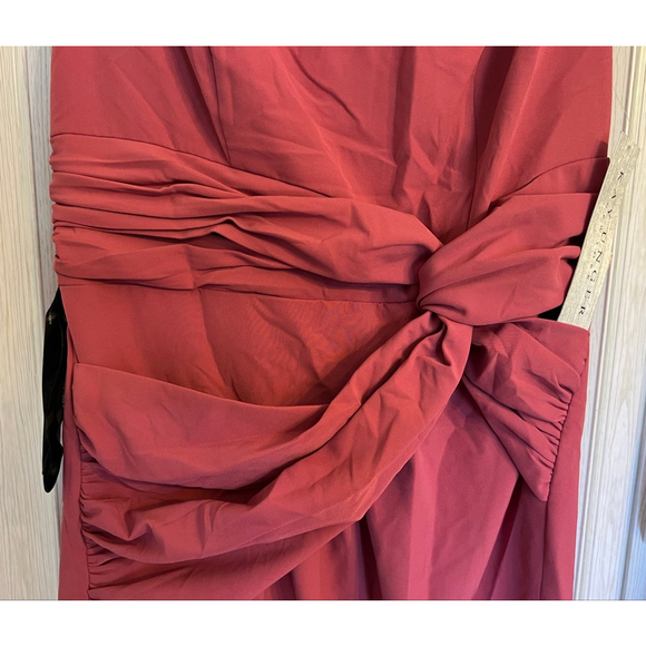 NWT Kay Unger Boat Neck Double Knot Sheath Dress SZ 10 - Picture 7 of 13